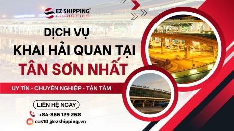 DỊCH VỤ KHAI HẢI QUAN TẠI TÂN SƠN NHẤT