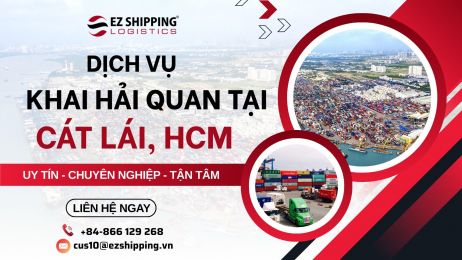 DỊCH VỤ KHAI HẢI QUAN TẠI CÁT LÁI, HCM