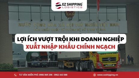 LỢI ÍCH VƯỢT TRỘI KHI DOANH NGHIỆP XUẤT NHẬP KHẨU CHÍNH NGẠCH