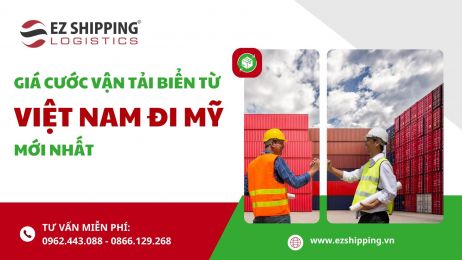 GIÁ CƯỚC VẬN TẢI BIỂN TỪ VIỆT NAM ĐI MỸ MỚI NHẤT