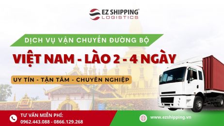 GIÁ CƯỚC VẬN CHUYỂN ĐƯỜNG BỘ TUYẾN VIỆT - LÀO MỚI NHẤT