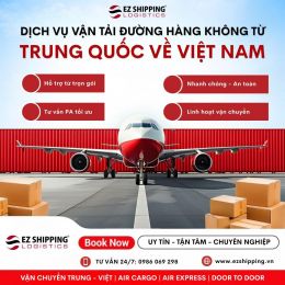 CƯỚC VẬN TẢI HÀNG KHÔNG TỪ TRUNG QUỐC VỀ VIỆT NAM