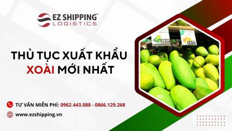 THỦ TỤC XUẤT KHẨU XOÀI MỚI NHẤT
