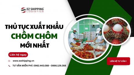 THỦ TỤC XUẤT KHẨU CHÔM CHÔM MỚI NHẤT