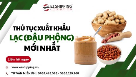 THỦ TỤC XUẤT KHẨU LẠC (ĐẬU PHỘNG) MỚI NHẤT