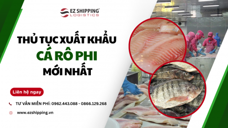 THỦ TỤC XUẤT KHẨU CÁ RÔ PHI MỚI NHẤT