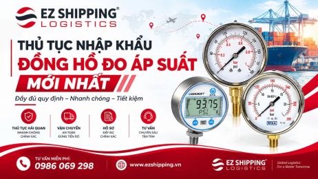 THỦ TỤC NHẬP KHẨU ĐỒNG HỒ ĐO ÁP SUẤT MỚI NHẤT