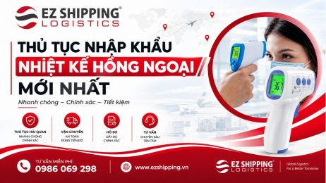 THỦ TỤC NHẬP KHẨU NHIỆT KẾ HỒNG NGOẠI MỚI NHẤT