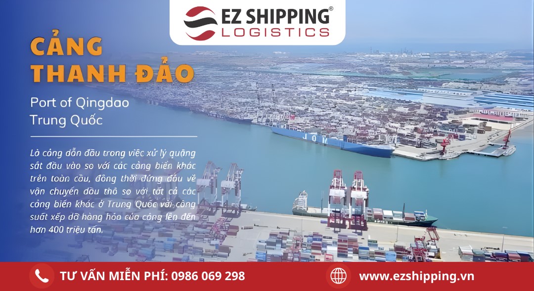 cảng qingdao thanh đảo