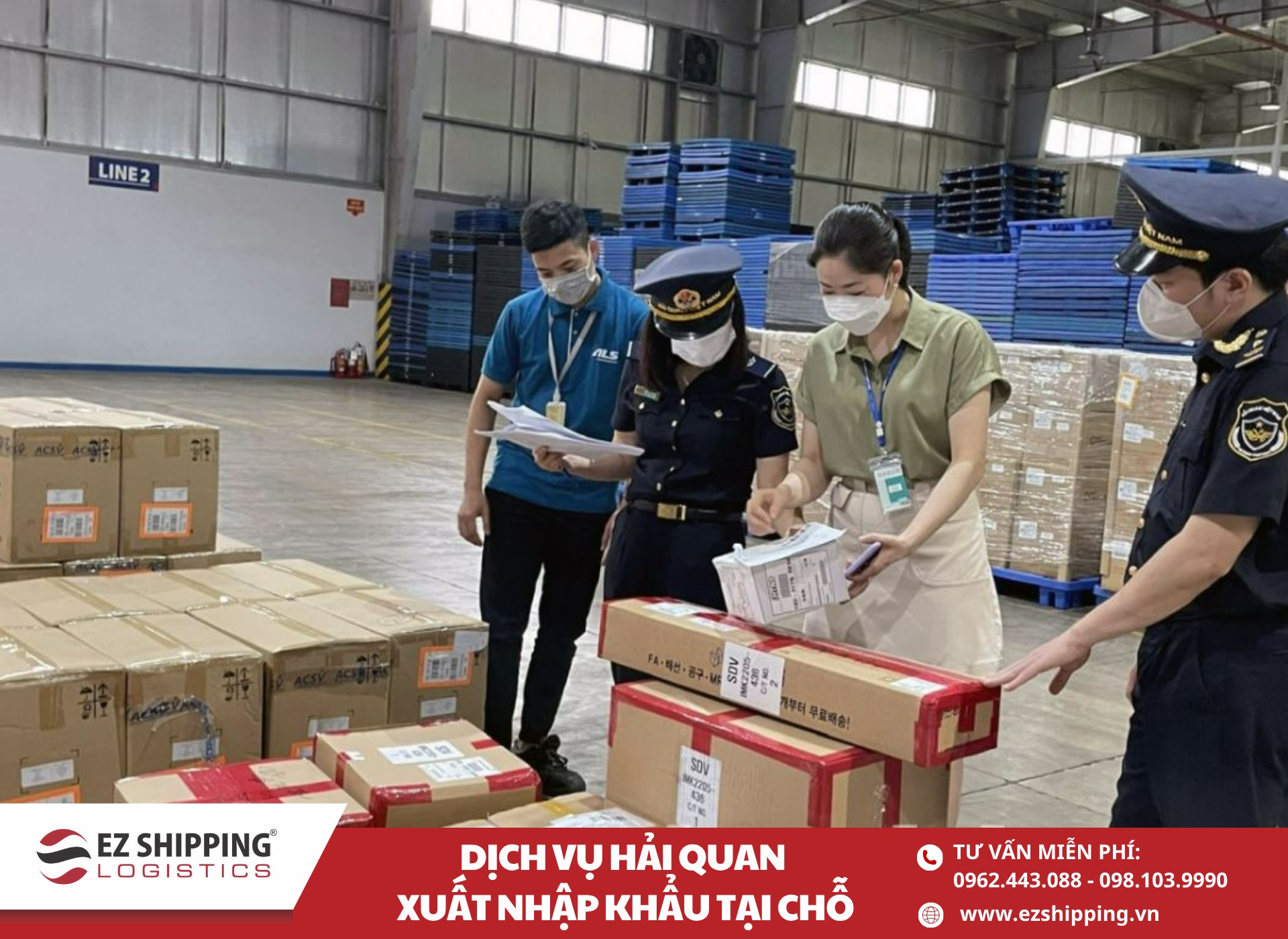 hồ sơ hải quan xuất nhập khẩu tại chỗ