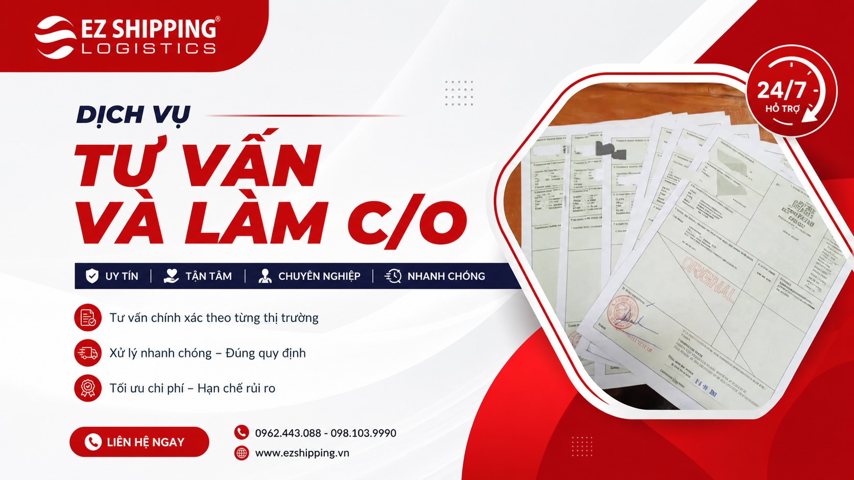 dịch vụ tư vấn và làm CO