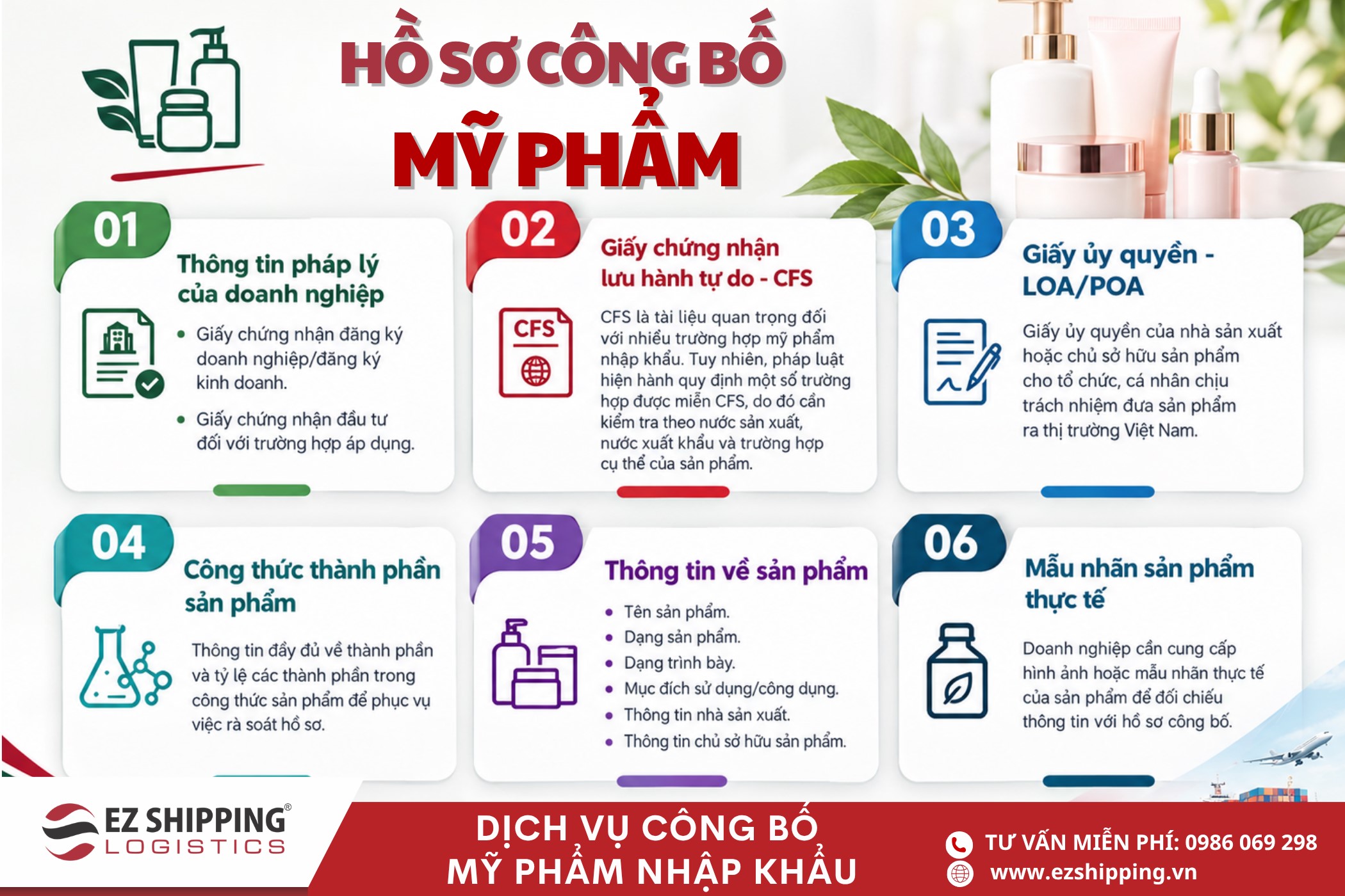 ho so dang ky cong bo my pham