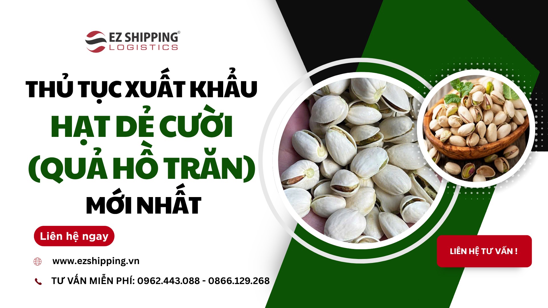 thủ tục xuất khẩu hạt dẻ cười (quả hồ trăn)