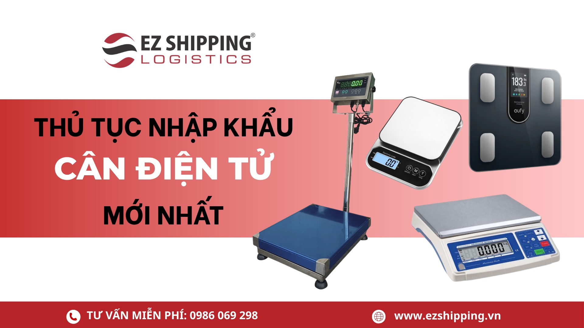 thủ tục nhập khẩu cân điện tử