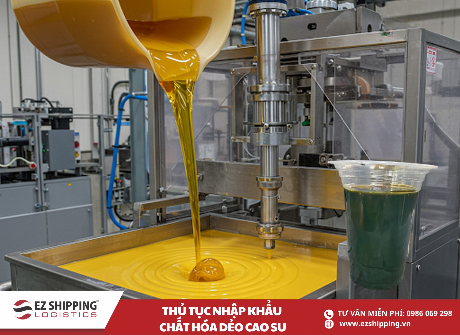 quy trình và chính sách nhập khẩu chất hóa dẻo cao su