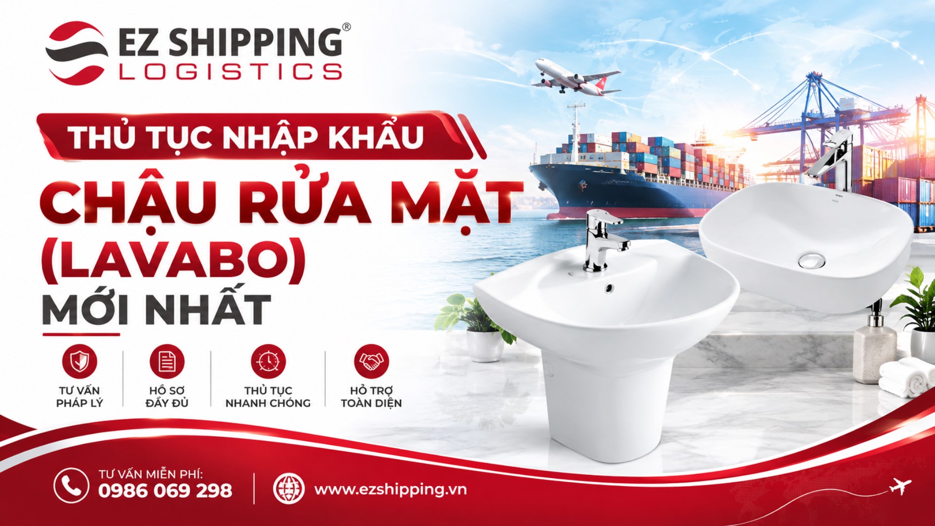 thu tuc nhap khau chau rua mat lavabo