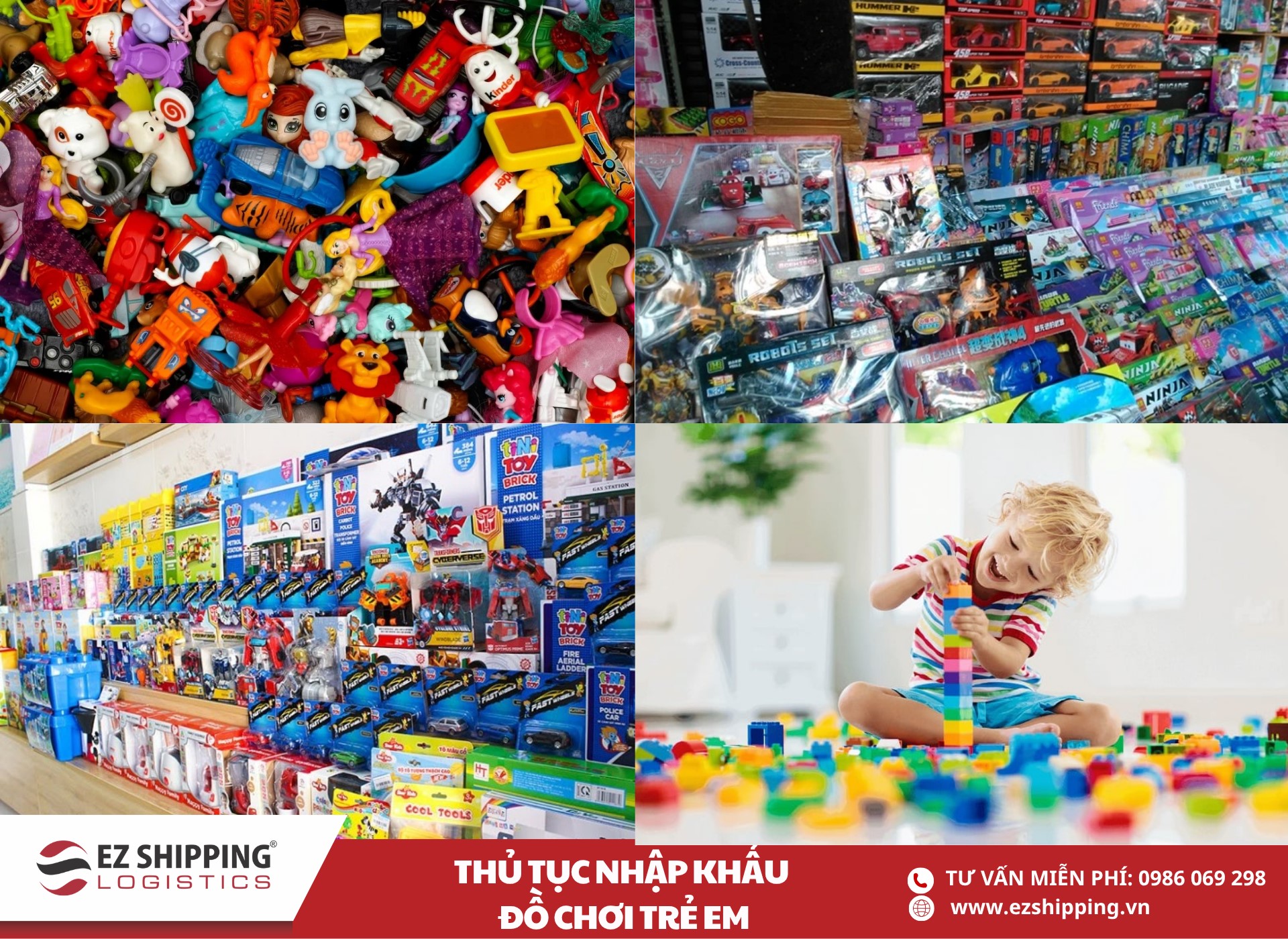 quy trình và chính sách nhập khẩu đồ chơi trẻ em từ Trung Quốc