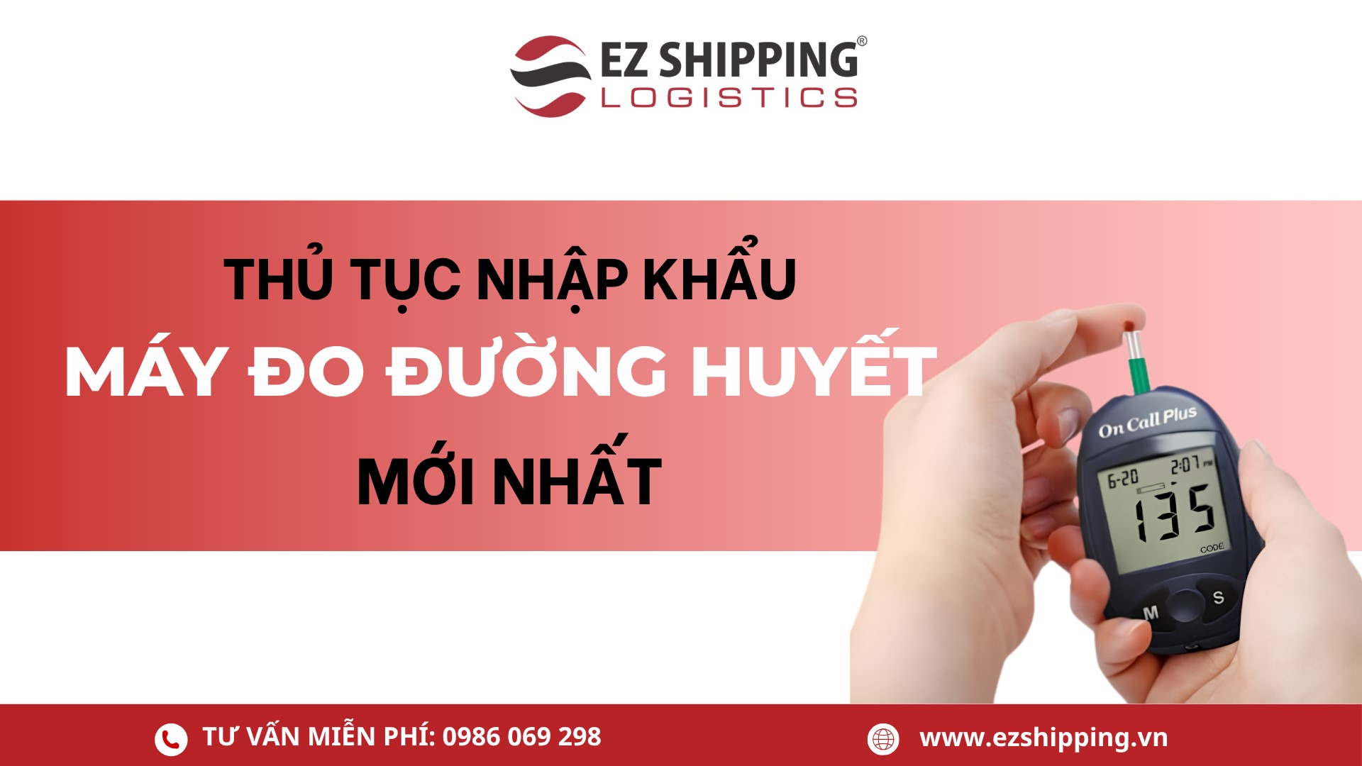 thủ tục nhập khẩu máy đo đường huyết