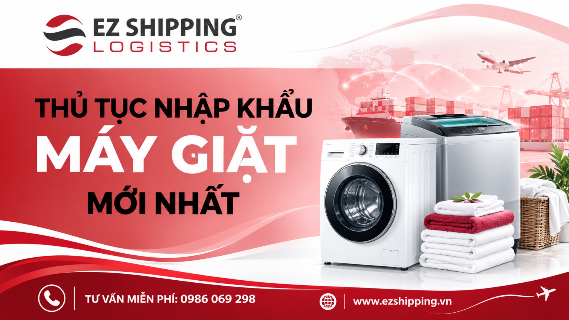 thu tuc nhap khau may giat