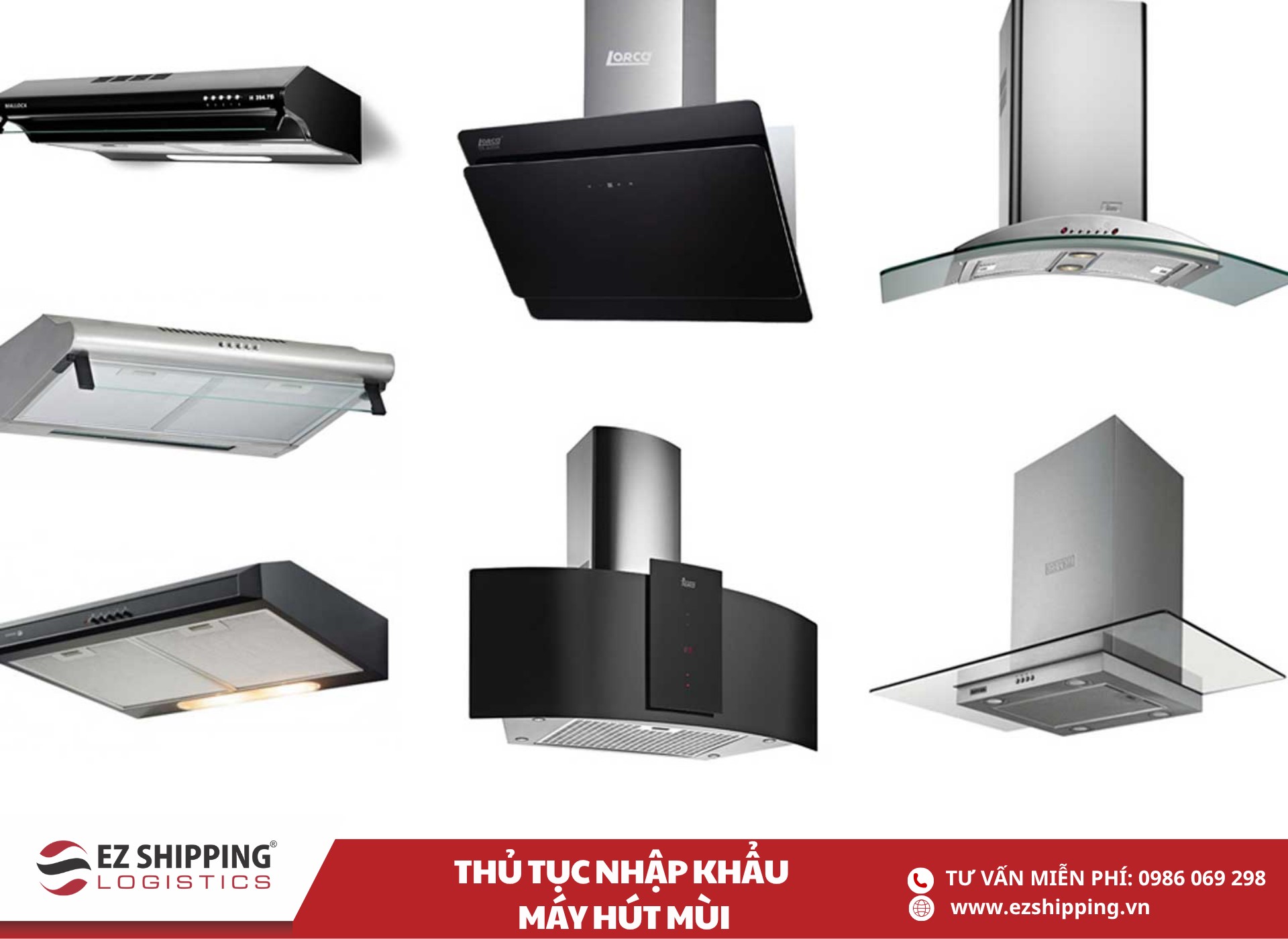 chính sách nhập khẩu máy hút mùi