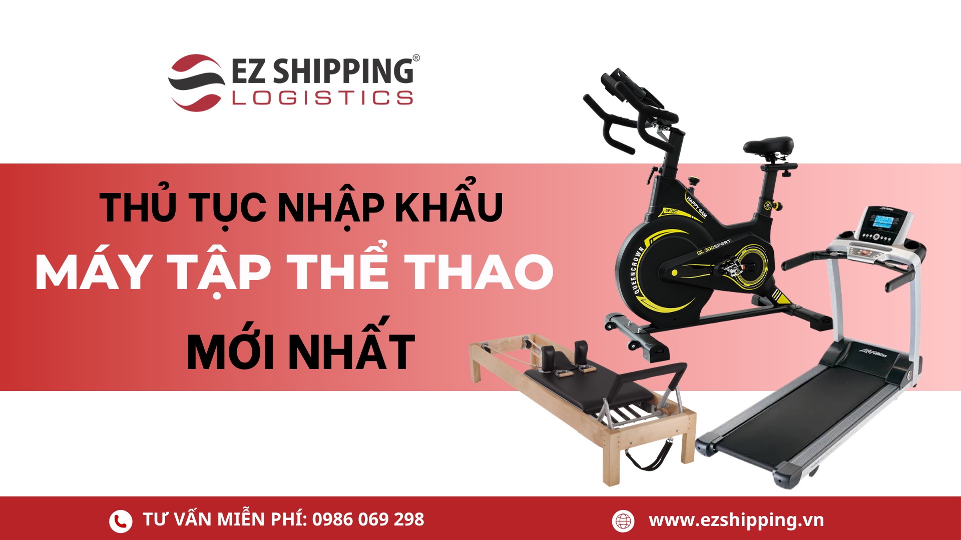 thủ tục nhập khẩu máy tập thể thao