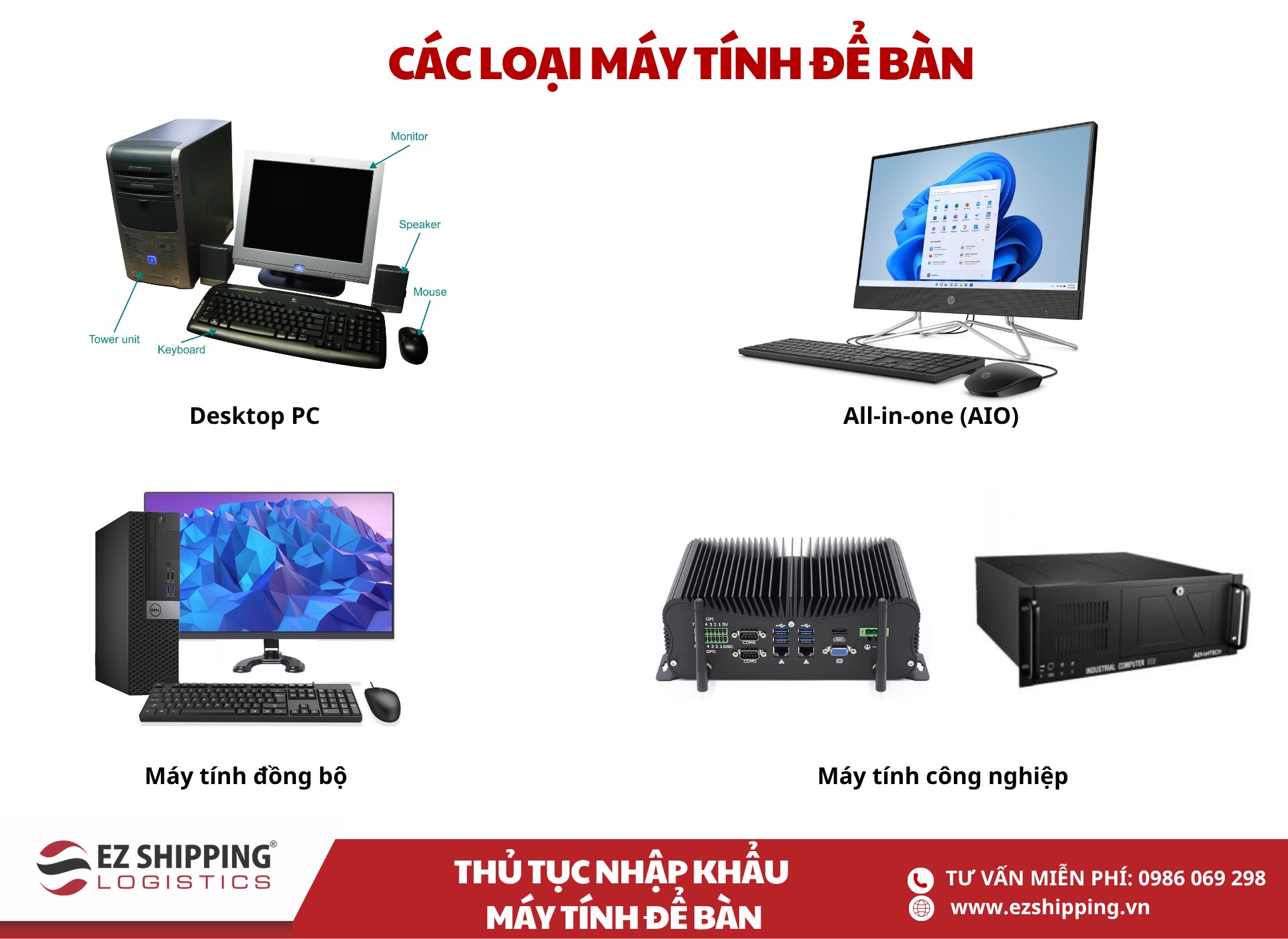 các loại máy tính để bàn