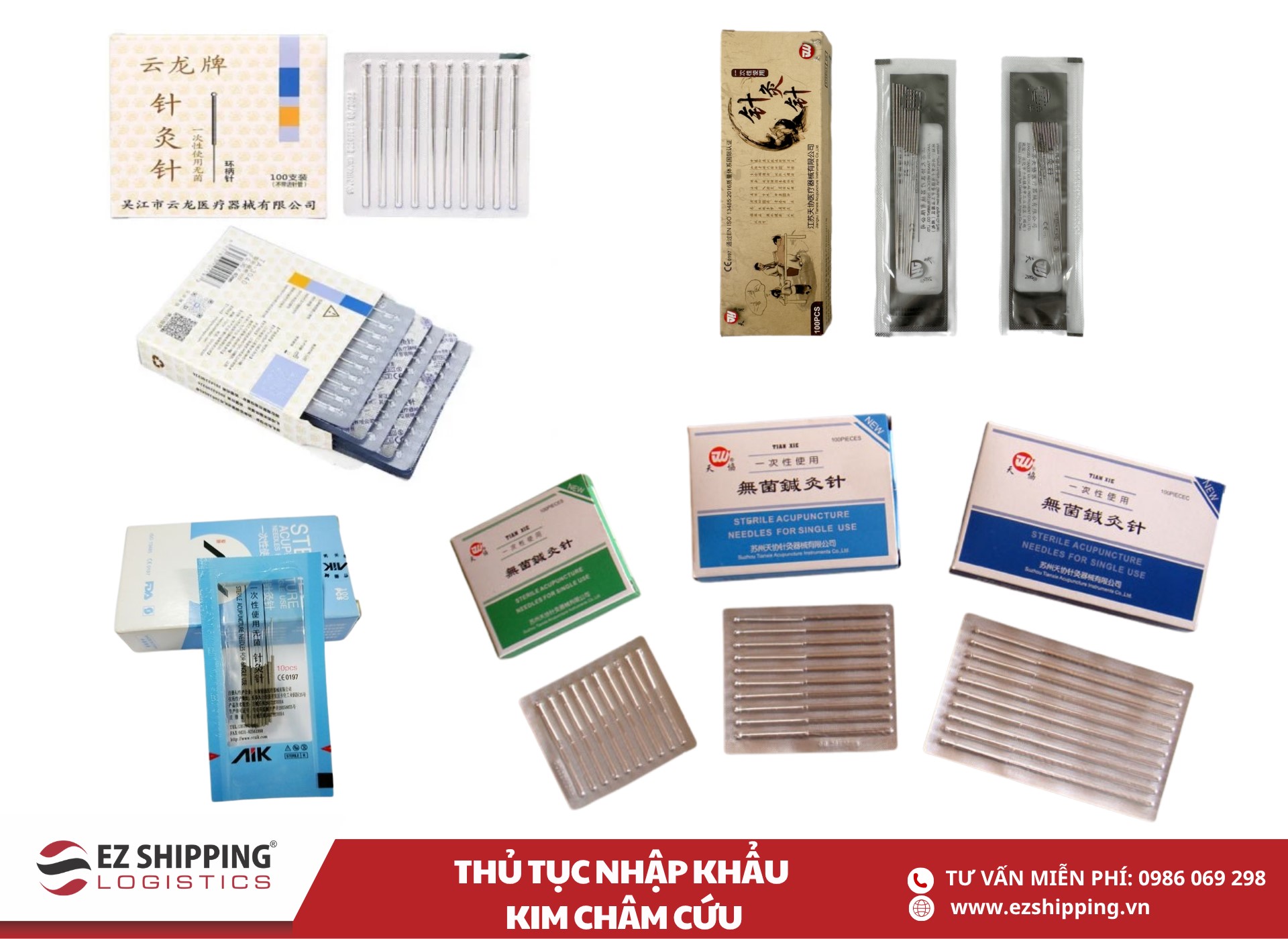 quy trình và chính sách nhập khẩu kim châm cứu