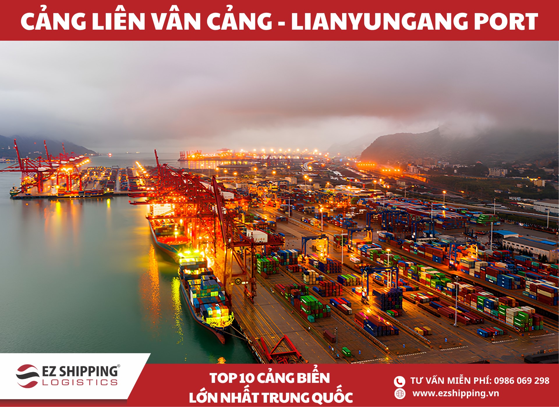 cang lien van lianyungang port