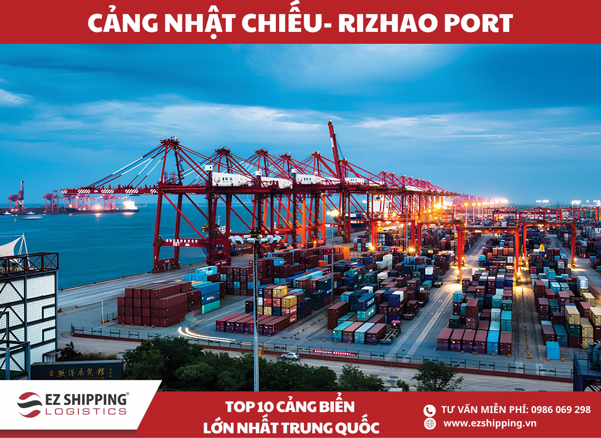 cang nhat chieu rizhao port