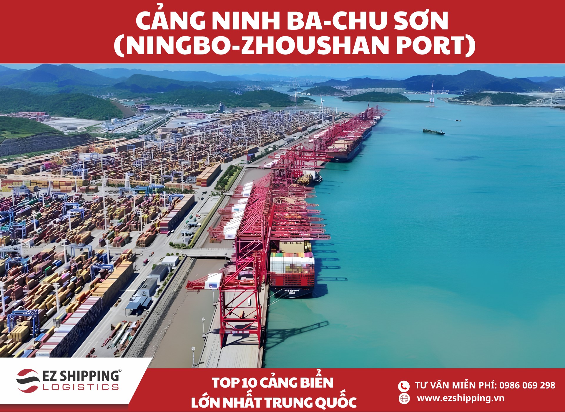 cang ninh ba chu son ningbo zhoushan port
