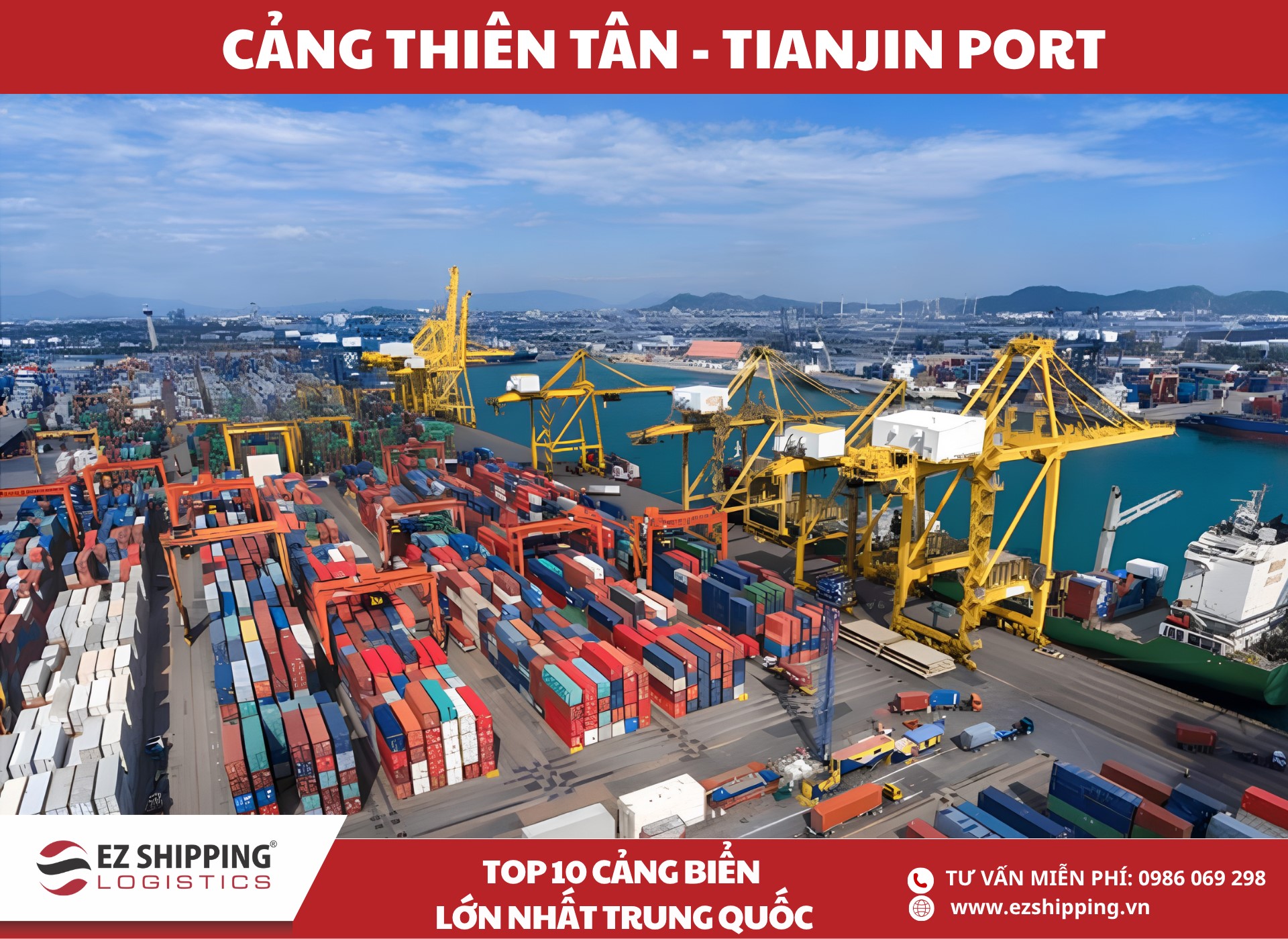 cang thien tan tianjin port
