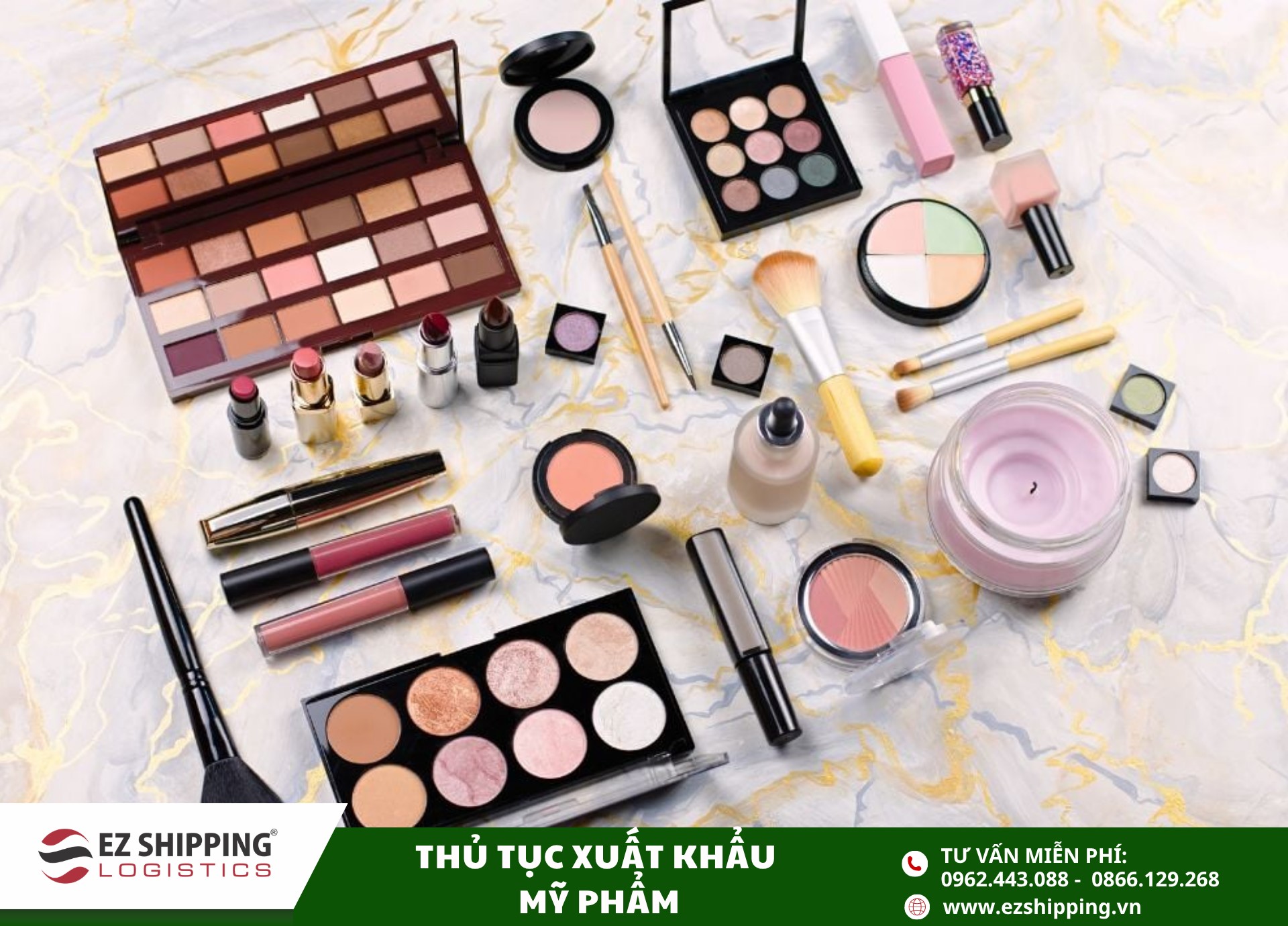 quy tring va chinh sach xuat khau my pham