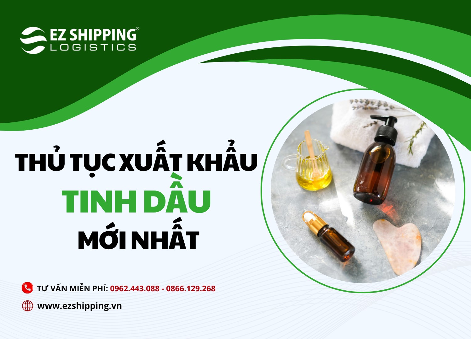 thủ tục xuất khẩu tinh dầu